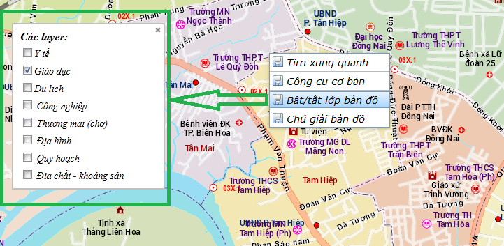 Click chuột phải
