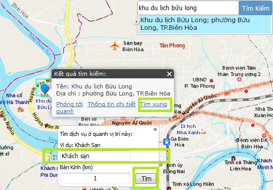 Tìm kiếm thuộc tính