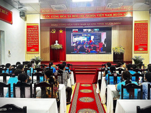 HỘI LHPN PHƯỜNG AN LỘC THAM DỰ HỘI NGHỊ TRỰC TUYẾN PHÁT ĐỘNG...