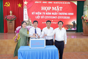 An Viễn họp mặt kỷ niệm 79 năm Ngày Thương binh - Liệt sĩ...