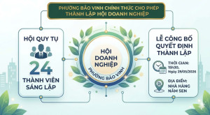 PHƯỜNG BẢO VINH CHÍNH THỨC CHO PHÉP THÀNH LẬP HỘI Ok988 vip tải app