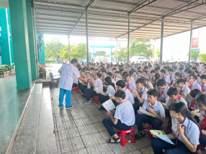 Trạm Trang Chủ Đăng Nhập OK9.COM Mới Nhất 2026 xã Bình An tổ chức tổ chức nói chuyện dưới cờ...