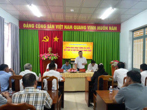 Sáng 01-6, UBND phường Bình Lộc tổ chức hội nghị triển khai...
