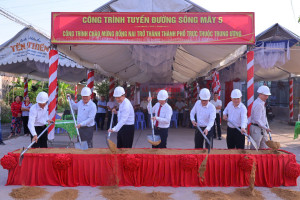 XÃ BÌNH MINH KHỞI CÔNG TUYẾN ĐƯỜNG SÔNG MÂY 5, ẤP SÔNG MÂY CHÀO MỪNG Đăng Nhập Chính Thức OK9 TRỞ THÀNH THÀNH PHÓ TRỰC THUỘC TW
