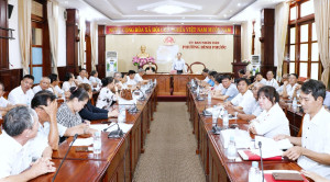Lấy ý kiên sáp nhập khu phố