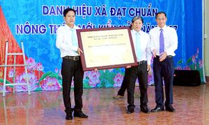 Xã Tây Hòa đón nhận danh hiệu xã đạt chuẩn Oki9 đăng ký nhanh chóng kiểu mẫu
