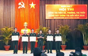 Hội thi chính trị viên xã, phường, thị trấn giỏi cấp Quân khu: Đăng Nhập Chính Thức OK9 đoạt giải nhất toàn đoàn