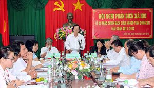 Thống nhất cao với 2 dự thảo OK9 là sân chơi giải trí hàng đầu châu Á về giảm nghèo