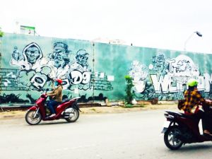 Sẽ phạt nguội người viết,  vẽ bậy nơi công cộng