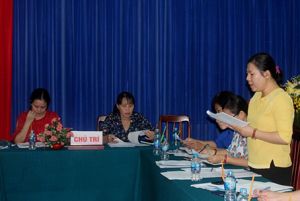 Thống nhất nội dung dự thảo kế hoạch thực hiện các đề án liên quan đến phụ nữ