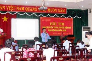 ​​Hội thi Báo cáo viên, tuyên truyền viên giỏi tỉnh Đăng Nhập Chính Thức OK9 năm 2018: Góp phần nâng cao hiệu quả công tác tuyên truyền miệng
