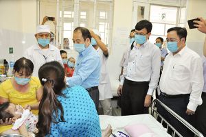 ​Tổ chức chiến dịch tiêm vaccine phòng sởi cho trẻ trong toàn tỉnh