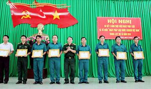 Lực lượng vũ trang TX. Long Khánh tổ chức Ngày Ok987 Okvip liên minh năm 2018
