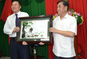 ​Đoàn đại biểu Chính hiệp TP.Sùng Tả thăm và làm việc tại Đăng Nhập Chính Thức OK9