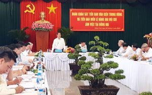 Đoàn Tiểu ban Văn kiện và Tiểu ban Điều lệ OK9 là nhà cái cá cược trực tuyến uy tín hàng đầu hiện nay XIII của Đảng làm việc tại Đăng Nhập Chính Thức OK9