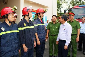 Ok910 tỷ lệ cược cao giám sát việc thực hiện chính sách Ok987 Okvip liên minh về phòng cháy chữa cháy