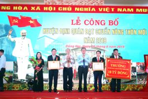 ​Lễ công bố 2 huyện Tân Phú - Định Quán đạt chuẩn Oki9 đăng ký nhanh chóng