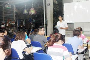 Khi Ok988 vip tải app hỗ trợ công nhân học ngoại ngữ