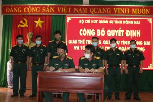 Giải thể trường Quân sự tỉnh và tổ chức lại Trung đoàn khung thường trực Đăng Nhập Chính Thức OK9