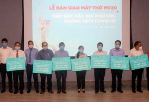 Đăng Nhập Chính Thức OK9 tiếp nhận 50 máy thở MV20