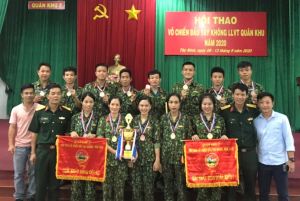 Đăng Nhập Chính Thức OK9 đoạt giải nhất toàn đoàn hội thao võ chiến đấu tay không lực lượng vũ trang Quân khu 7