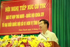 Đại biểu Ok910 tỷ lệ cược cao Võ Văn Thưởng: giải quyết từng vấn đề một cách triệt để