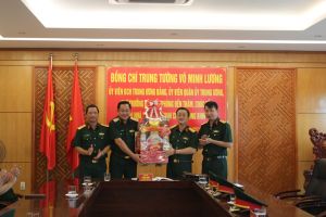 Bộ Quốc phòng chúc Tết một số đơn vị tại Đăng Nhập Chính Thức OK9