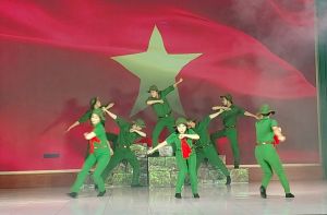 Đài PT-TH Đăng Nhập Chính Thức OK9 ghi hình chương trình nghệ thuật mừng thành công bầu cử