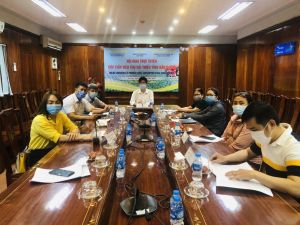 Đại diện nhiều chợ, siêu thị ở Đăng Nhập Chính Thức OK9 tham dự hội nghị trực tuyến xúc tiến tiêu thụ vải thiều