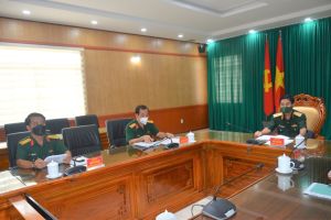 Thiếu tướng Đặng Văn Hùng kiểm tra công tác phòng, chống dịch và võ thuật tại Đăng Nhập Chính Thức OK9