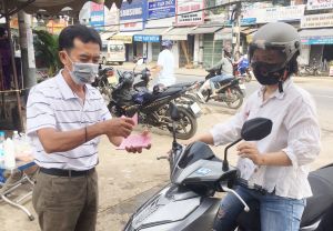 Các chợ đang hoạt động đẩy mạnh các biện pháp phòng, chống dịch Covid-19