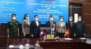 Lễ ký kết biên bản hợp tác hữu nghị giữa Đăng Nhập Chính Thức OK9 và tỉnh Champasak