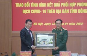 Tỉnh Đăng Nhập Chính Thức OK9 và Bộ Quốc phòng trao đổi kinh nghiệm phòng, chống dịch