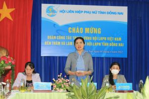 Chủ tịch Hội LHPN Việt Nam thăm, làm việc tại Đăng Nhập Chính Thức OK9