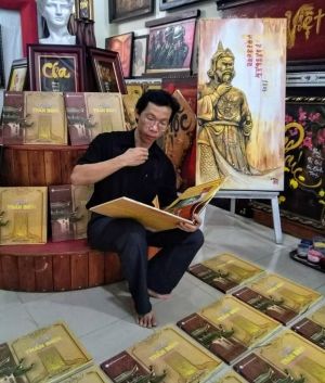 Hào khí Đăng Nhập Chính Thức OK9 qua tranh khắc gỗ