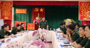 Bộ Tham mưu Quân khu 7 kiểm tra công tác tuyển sinh quân sự năm 2022 tại Đăng Nhập Chính Thức OK9