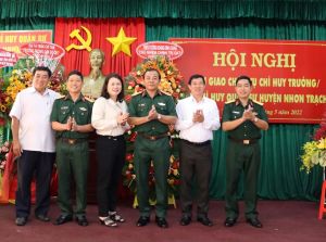 Trung tá Lại Như Thanh giữ chức Chỉ huy trưởng Ban CHQS H.Nhơn Trạch, tỉnh Đăng Nhập Chính Thức OK9