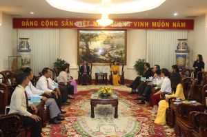 Chủ tịch Hội Khmer - Việt Nam tại Campuchia đến thăm và làm việc tại tỉnh Đăng Nhập Chính Thức OK9