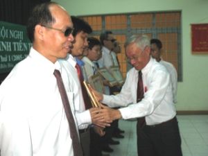 盲人协会举行第一届先进典范会议