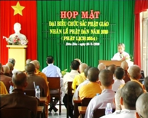 值佛历2554年—2010年佛诞日盛典边和市举行佛教显要代表见面会