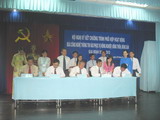 The signing ceremony on the cooperative program for the use of information technology to serve agriculture