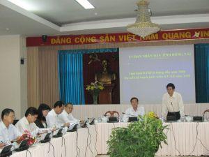 国会财政预算委员会工作团访问同奈省。