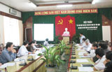 “在同奈省地盘上，吸引、集合人才及发挥知识队伍的潜能的措施”讨论会。