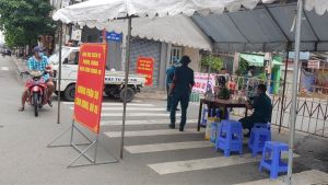 Blockade of Ho Van Dai street for 14 days to prevent and combat covid-19 epidemic