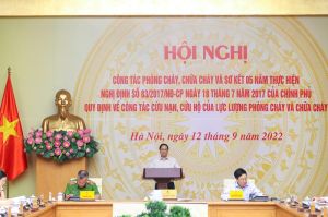 Tiến hành tổng kiểm tra, rà soát trên toàn quốc về công tác phòng cháy chữa cháy