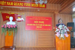 Tập huấn công tác tổ chức Sảnh Cá Cược Thể Thao Uy Tín Và Đẳng Cấp Nhất 2026 Đảng năm 2022