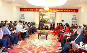 Đoàn Nghị viện tỉnh Gyeongnam (Hàn Quốc) thăm và làm việc tại Đăng Nhập Chính Thức OK9