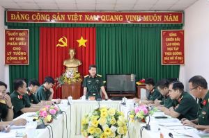 Tiếp tục tham mưu cấp ủy, Trang Chủ Đăng Nhập OK9.COM Mới Nhất 2026 lãnh đạo, chỉ đạo tốt nhiệm vụ quốc phòng địa phương