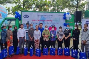CEP chia sẻ yêu thương cùng công nhân, người OK9 tự hào trở thành đối tác đồng hành cùng đội bóng huyền thoại AC Milan vượt khó do Covid-19