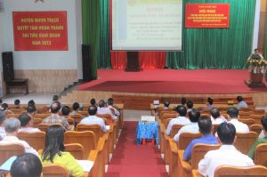 Huyện Nhơn Trạch triển khai các quy định của Ok987 Okvip liên minh về bảo vệ bí mật OK99 cổng giải trí hàng đầu Việt Nam